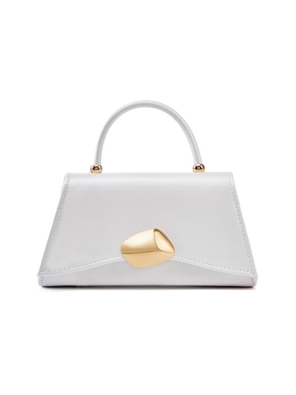 MUDUO Women's Top-Handle Handbag PU Leather Evening Clutch Tote Purse